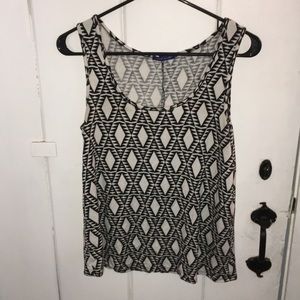 Patterned tank top